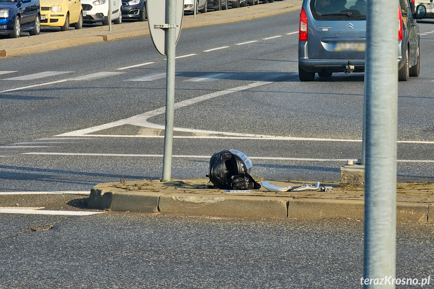 Zderzenie z motocyklistą