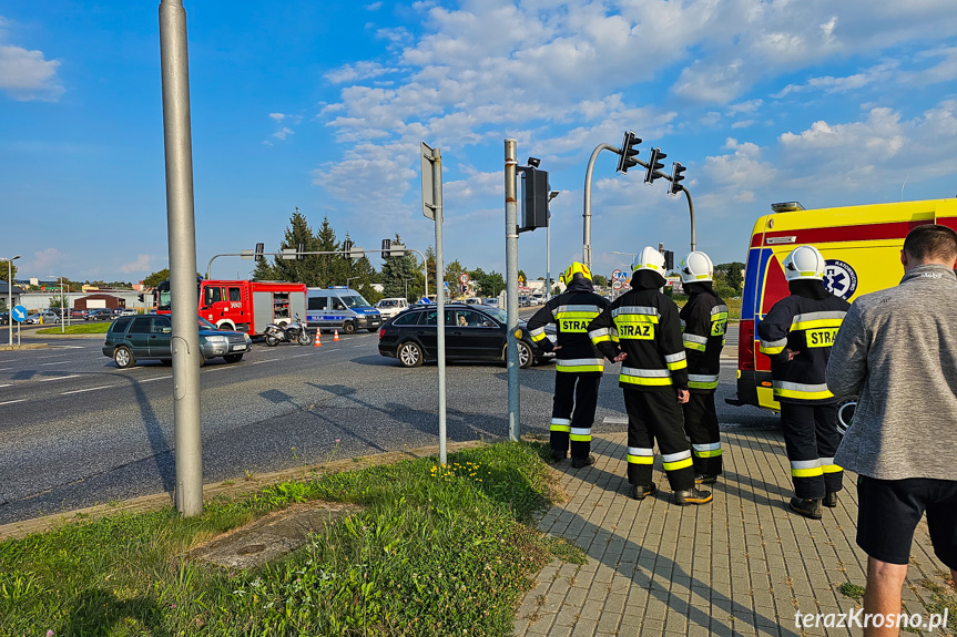 Zderzenie z motocyklistą