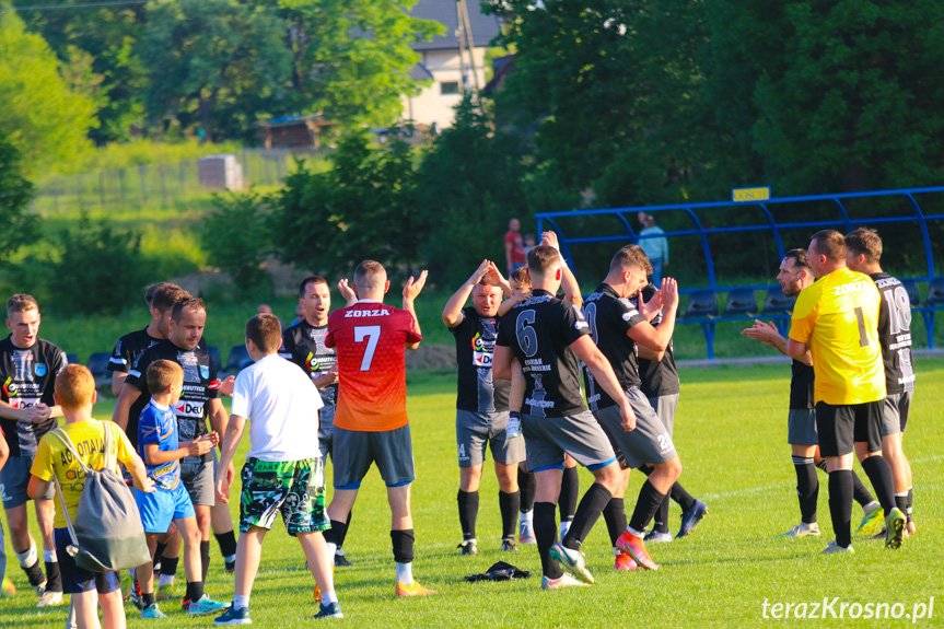 Zorza Łęki Dukielskie - Orzeł Bieździedza 4-0 