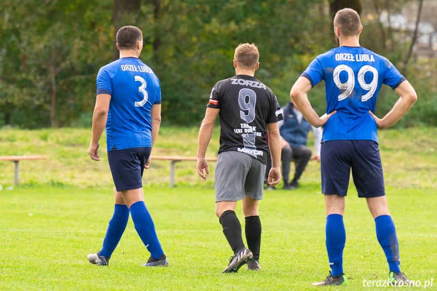 Zorza Łęki Dukielskie - Orzeł Lubla 6:0