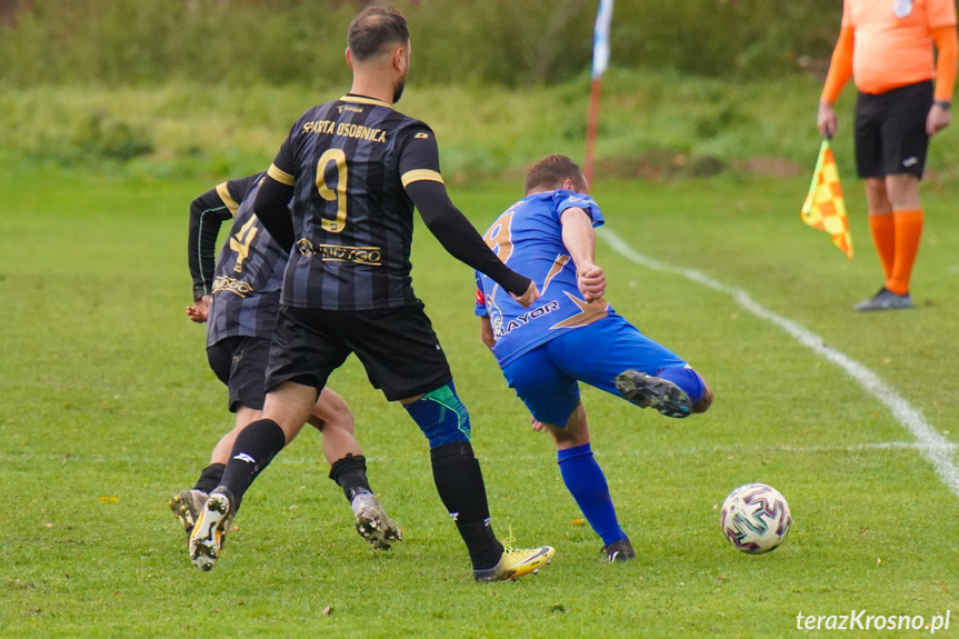 Zorza Łęki Dukielskie - Sparta Osobnica 4:0