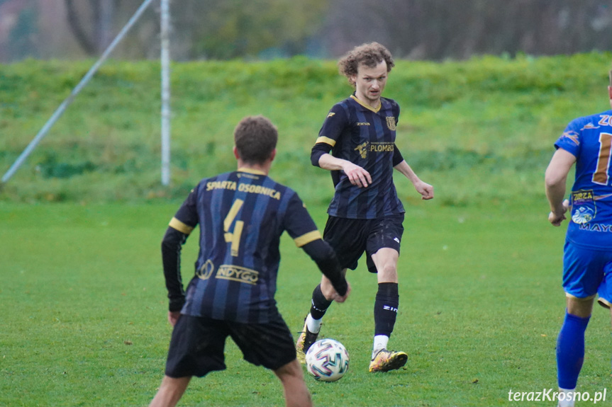 Zorza Łęki Dukielskie - Sparta Osobnica 4:0