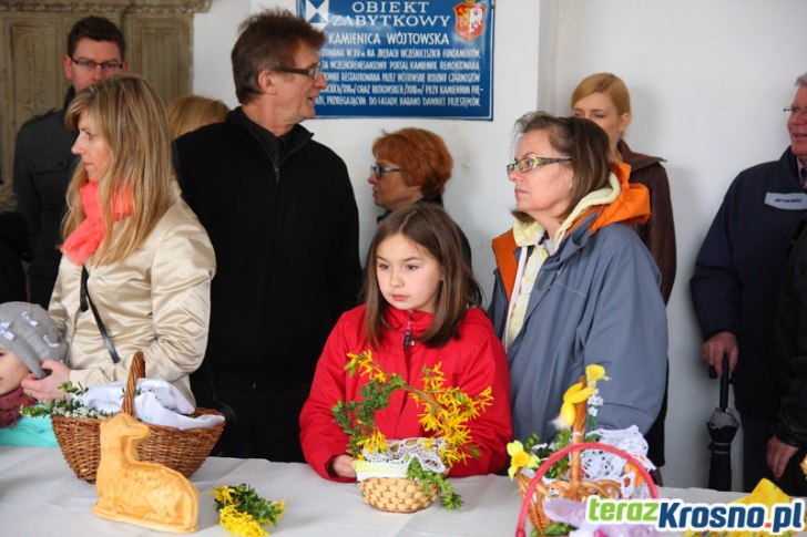 Święcenie wielkanocnych koszyków w Krośnie