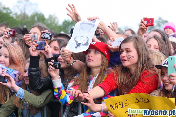 Balony nad Krosnem 2014 - Koncert Dawida Kwiatkowskiego