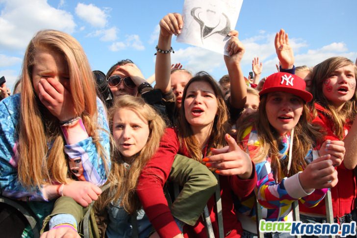 Balony nad Krosnem 2014 - Koncert Dawida Kwiatkowskiego