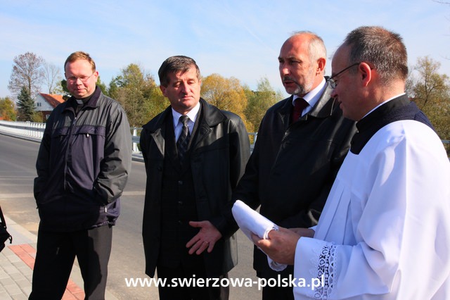 Otwarcie mostu w Świerzowej Polskiej