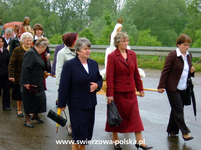 Procesja Bożego Ciała Zręcin - Świerzowa Polska