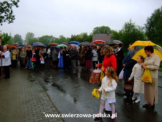 Procesja Bożego Ciała Zręcin - Świerzowa Polska