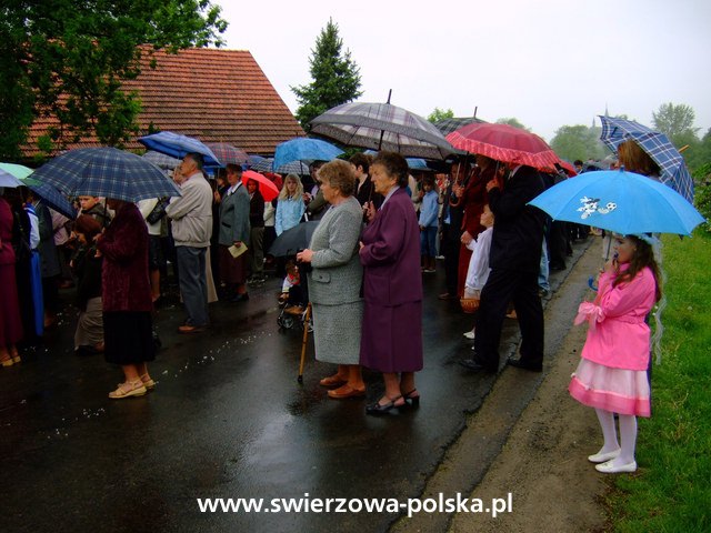 Procesja Bożego Ciała Zręcin - Świerzowa Polska