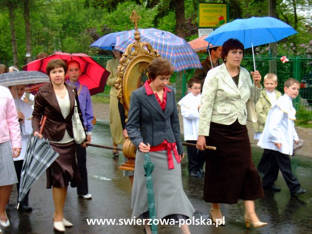 Procesja Bożego Ciała Zręcin - Świerzowa Polska