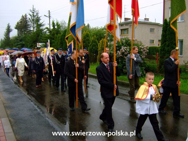 Procesja Bożego Ciała Zręcin - Świerzowa Polska