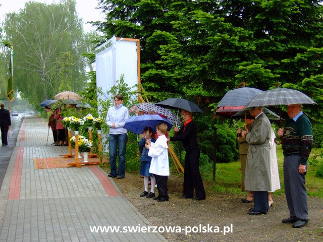 Procesja Bożego Ciała Zręcin - Świerzowa Polska