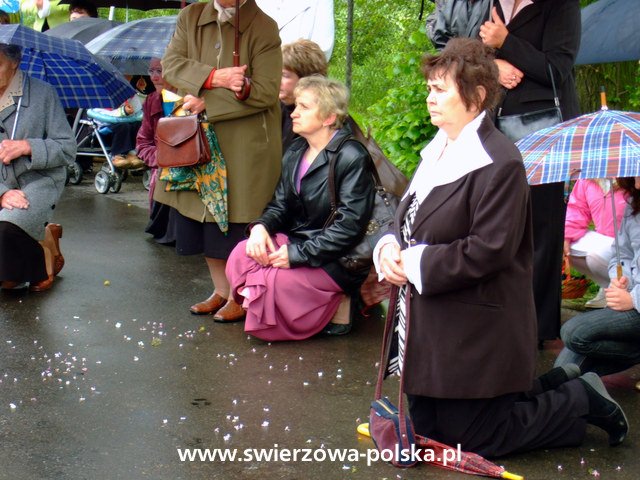 Procesja Bożego Ciała Zręcin - Świerzowa Polska