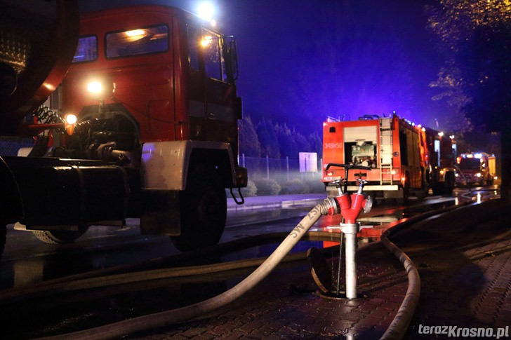 Krosno: Pożar domu na ul. Nad Lubatówką