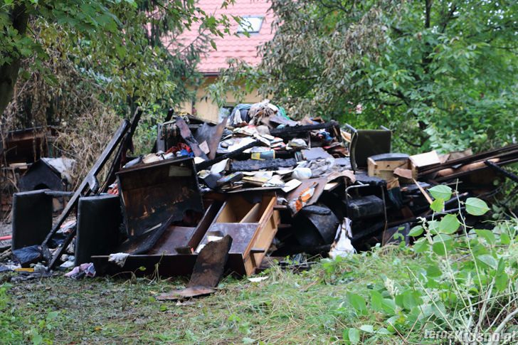 Krosno: Pożar domu na ul. Nad Lubatówką