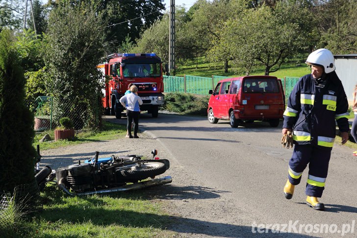 Równe: Zderzenie motocykla i samochodu