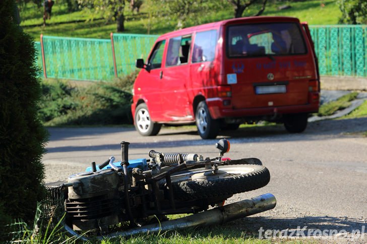 Równe: Zderzenie motocykla i samochodu