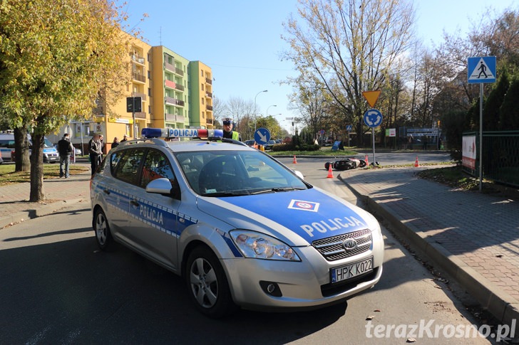 Zderzenie na rondzie