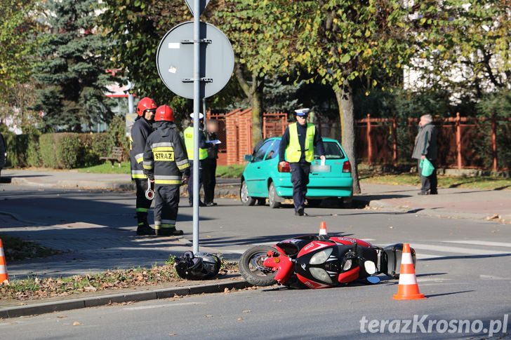 Zderzenie na rondzie