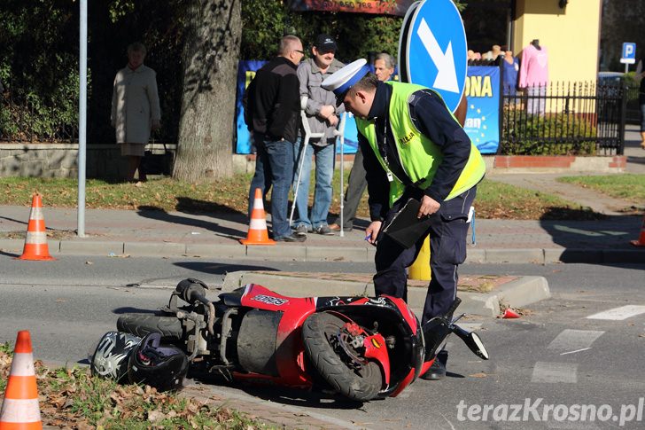 Zderzenie na rondzie