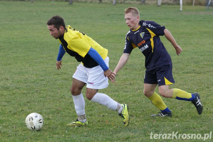 Tęcza Zręcin - Wisłoka Nowy Żmigród 1:0