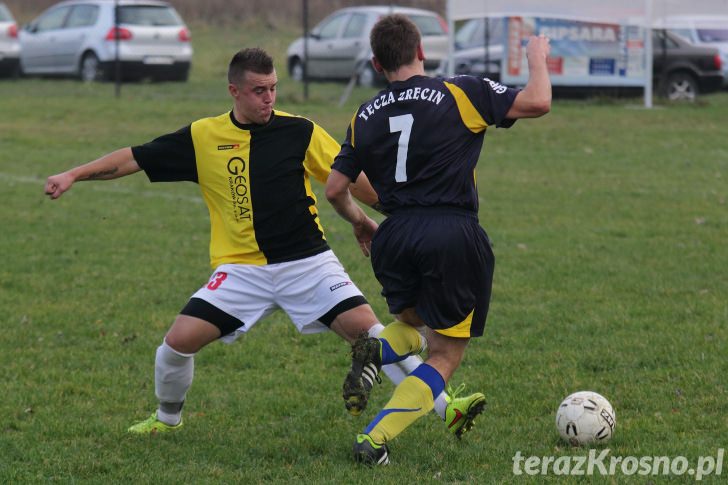 Tęcza Zręcin - Wisłoka Nowy Żmigród 1:0