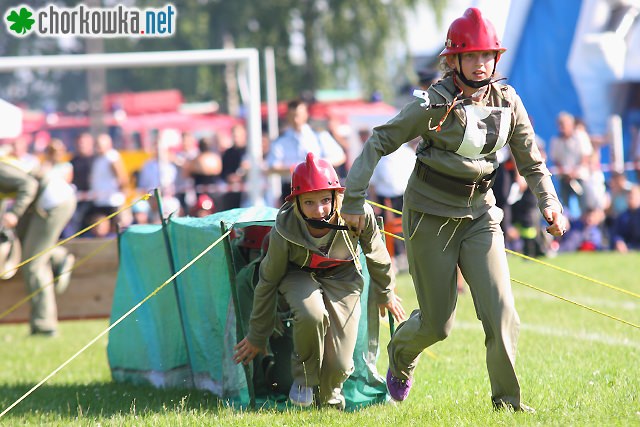 Zawody sportowo-pożarnicze w Świerzowej Polskiej