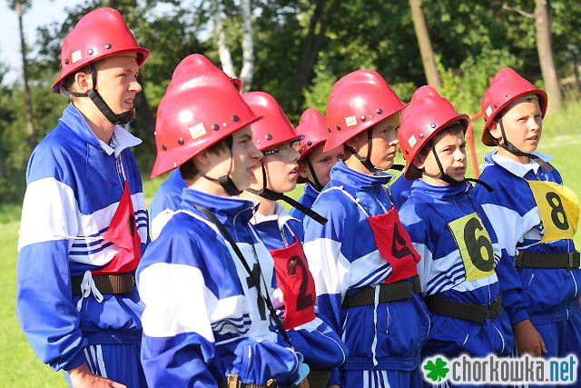 Zawody sportowo-pożarnicze w Świerzowej Polskiej