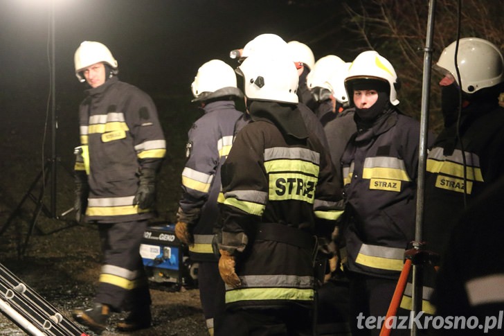 Pożar domu w Kopytowej