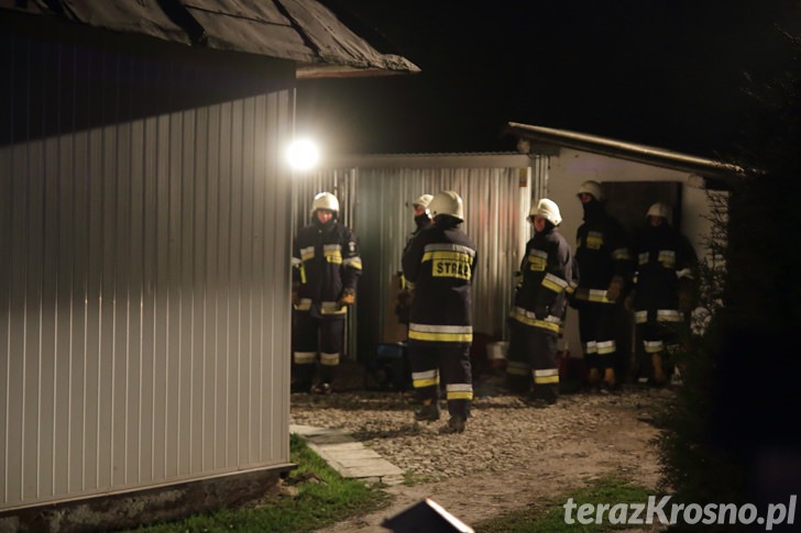 Pożar domu w Kopytowej