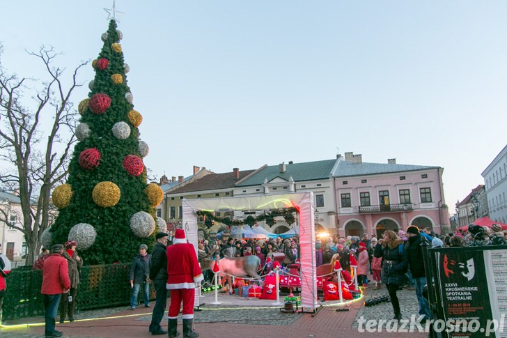 Krosno: Wigilia na Rynku