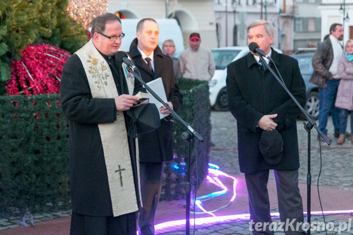 Krosno: Wigilia na Rynku