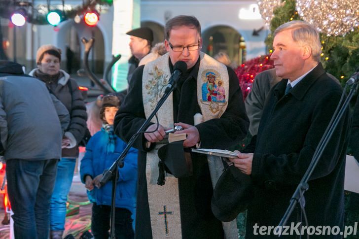 Krosno: Wigilia na Rynku