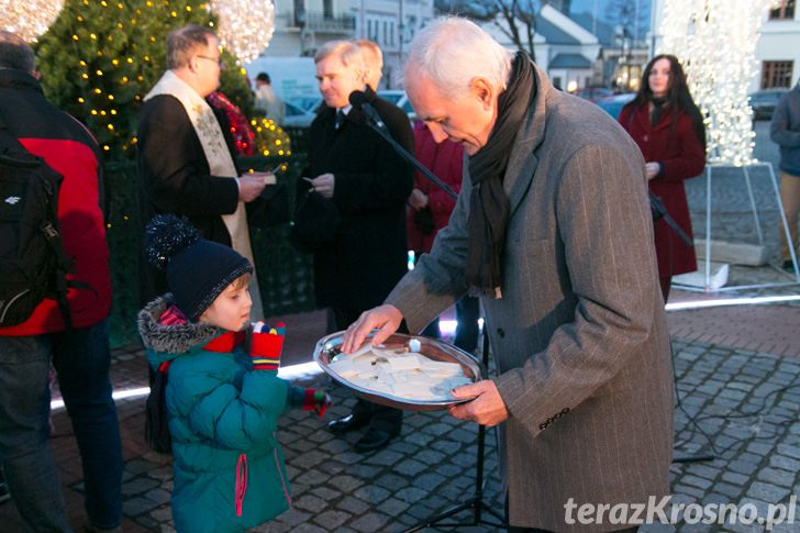 Krosno: Wigilia na Rynku