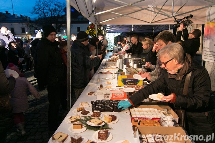 Krosno: Wigilia na Rynku