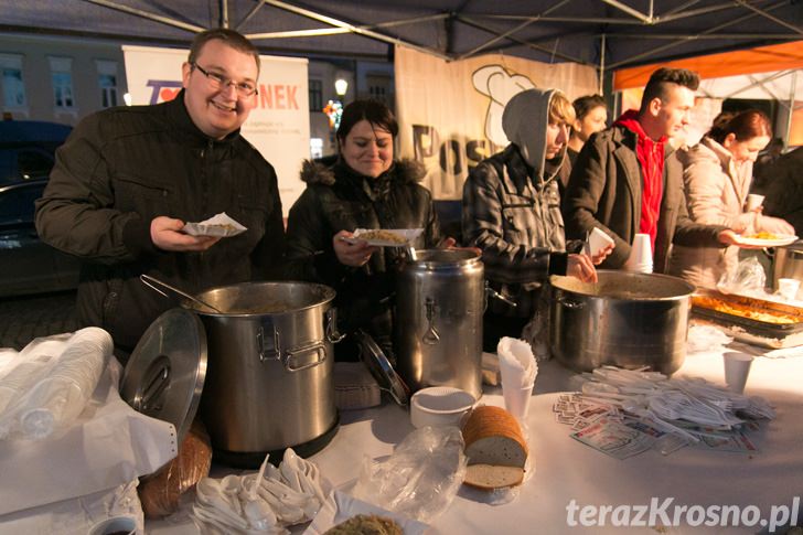 Krosno: Wigilia na Rynku