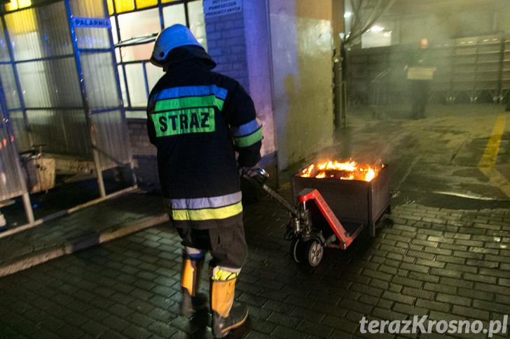 Pożar w zakładzie SIP Krosno