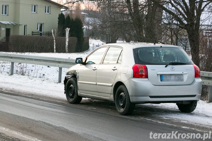 Kolizja na moście w Świerzowej Polskiej