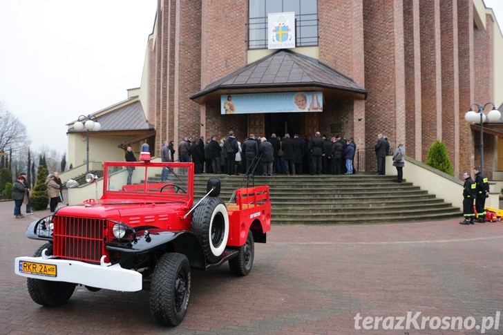 Pogrzeb pułkownika pożarnictwa Tadeusza Kubita