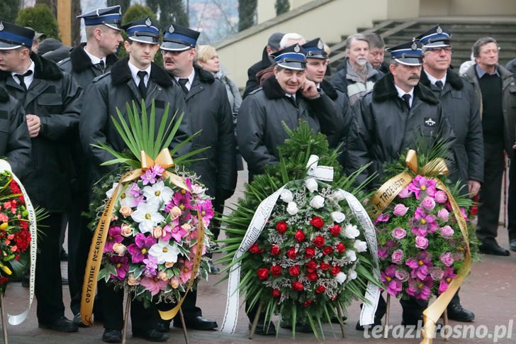 Pogrzeb pułkownika pożarnictwa Tadeusza Kubita