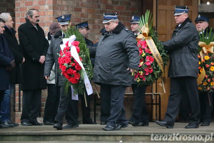 Pogrzeb pułkownika pożarnictwa Tadeusza Kubita