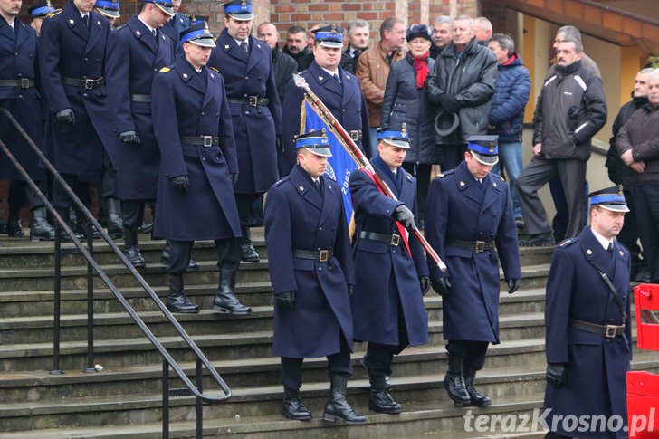 Pogrzeb pułkownika pożarnictwa Tadeusza Kubita