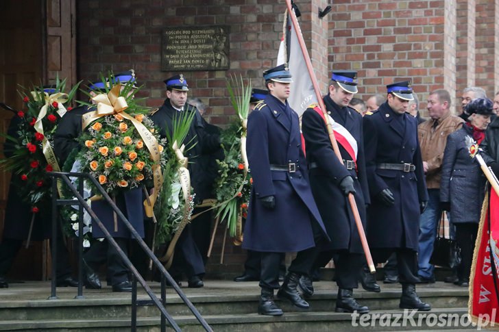 Pogrzeb pułkownika pożarnictwa Tadeusza Kubita