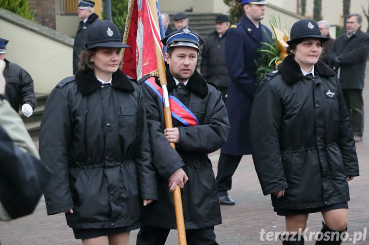 Pogrzeb pułkownika pożarnictwa Tadeusza Kubita