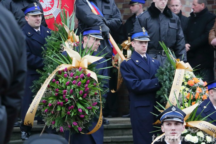 Pogrzeb pułkownika pożarnictwa Tadeusza Kubita