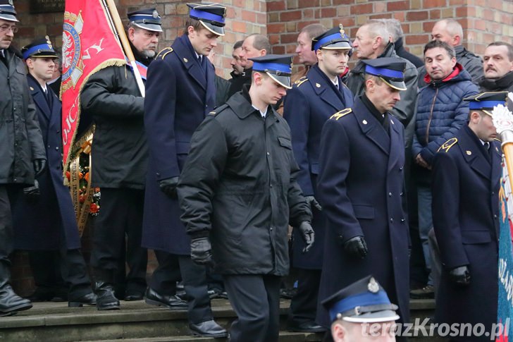 Pogrzeb pułkownika pożarnictwa Tadeusza Kubita