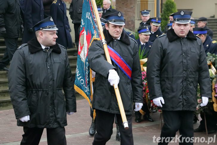 Pogrzeb pułkownika pożarnictwa Tadeusza Kubita