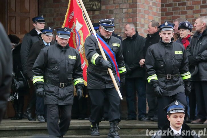 Pogrzeb pułkownika pożarnictwa Tadeusza Kubita