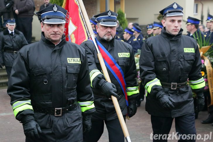 Pogrzeb pułkownika pożarnictwa Tadeusza Kubita