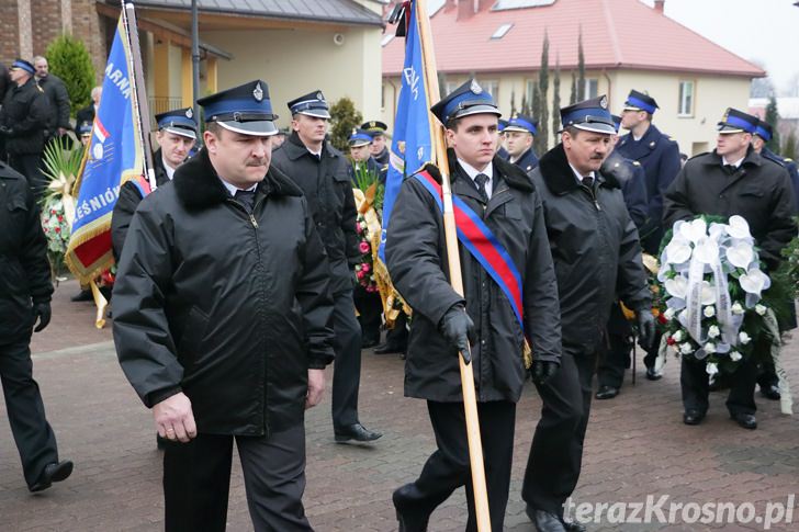 Pogrzeb pułkownika pożarnictwa Tadeusza Kubita